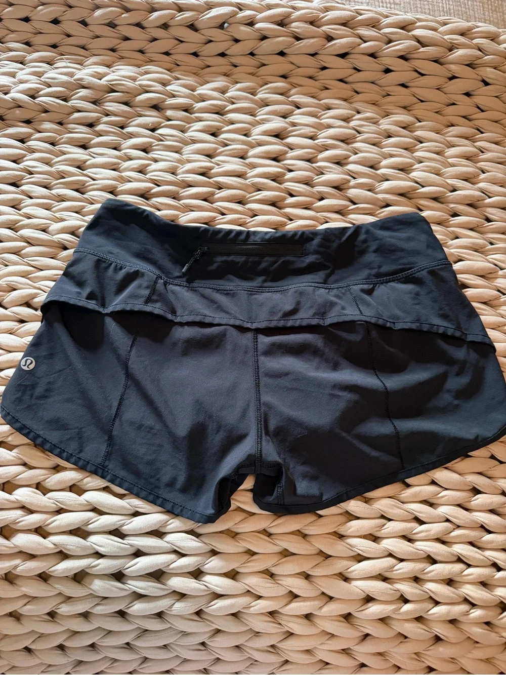 lululemon athletica Black Women's Running Shorts